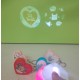TW-155 Heart Shaped Projector Keychain