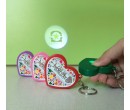 TW-155 Heart Shaped Projector Keychain