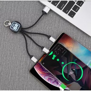 LOGO lighting 3 in 1 charging cable 