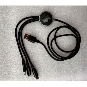 LOGO lighting 3 in 1 charging cable