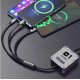 Two Pull Side Retractable Fast Charging Cable 