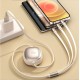 3 in 1 Retractable Fast Charging Cable 