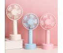 Portable handheld Fan with mobile holder